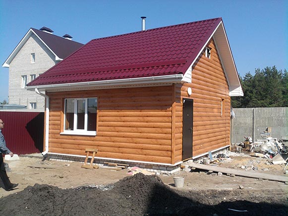 Строительство дома для дачи